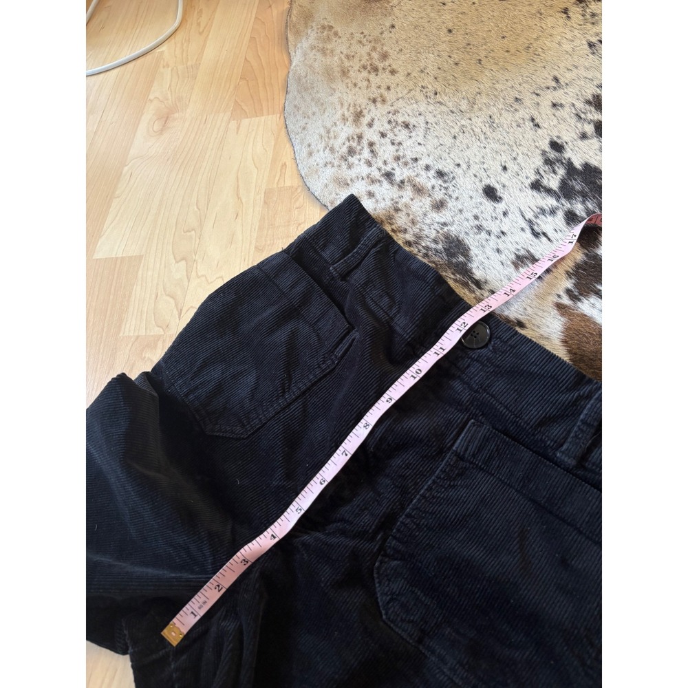 MAEVE ANTHROPOLOGIE Black Corduroy The Colette Pants Size 30 - Picture 8 of 9